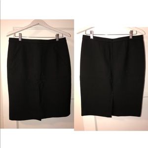 LOFT Black Pencil Skirt